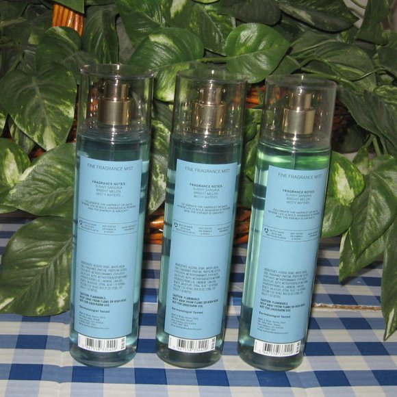 BBW Rainbow Waves Fine Fragrance Mist Lot of 3 New - Picture 3 of 3